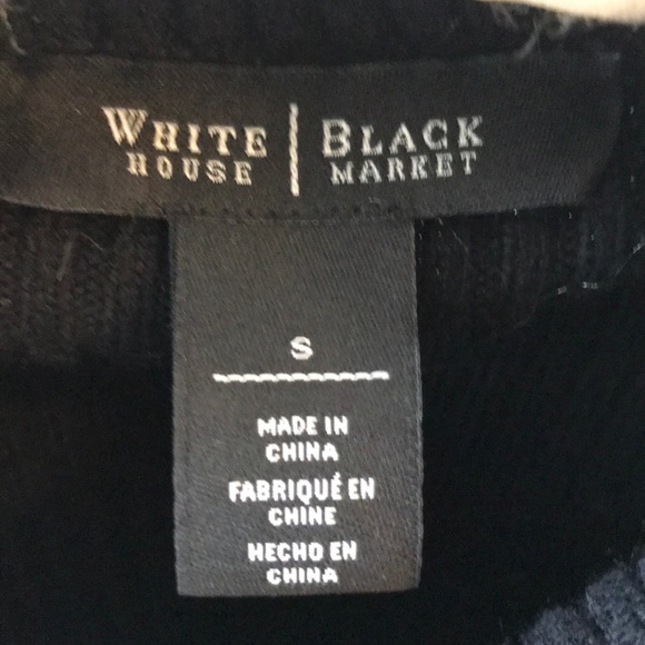 WHBM zip up sweater - Picture 4 of 7